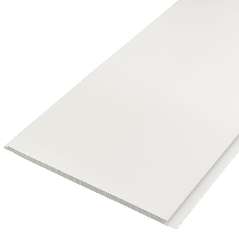 Стеновые ПВХ-панели Белая матовая 0,25x2,5м